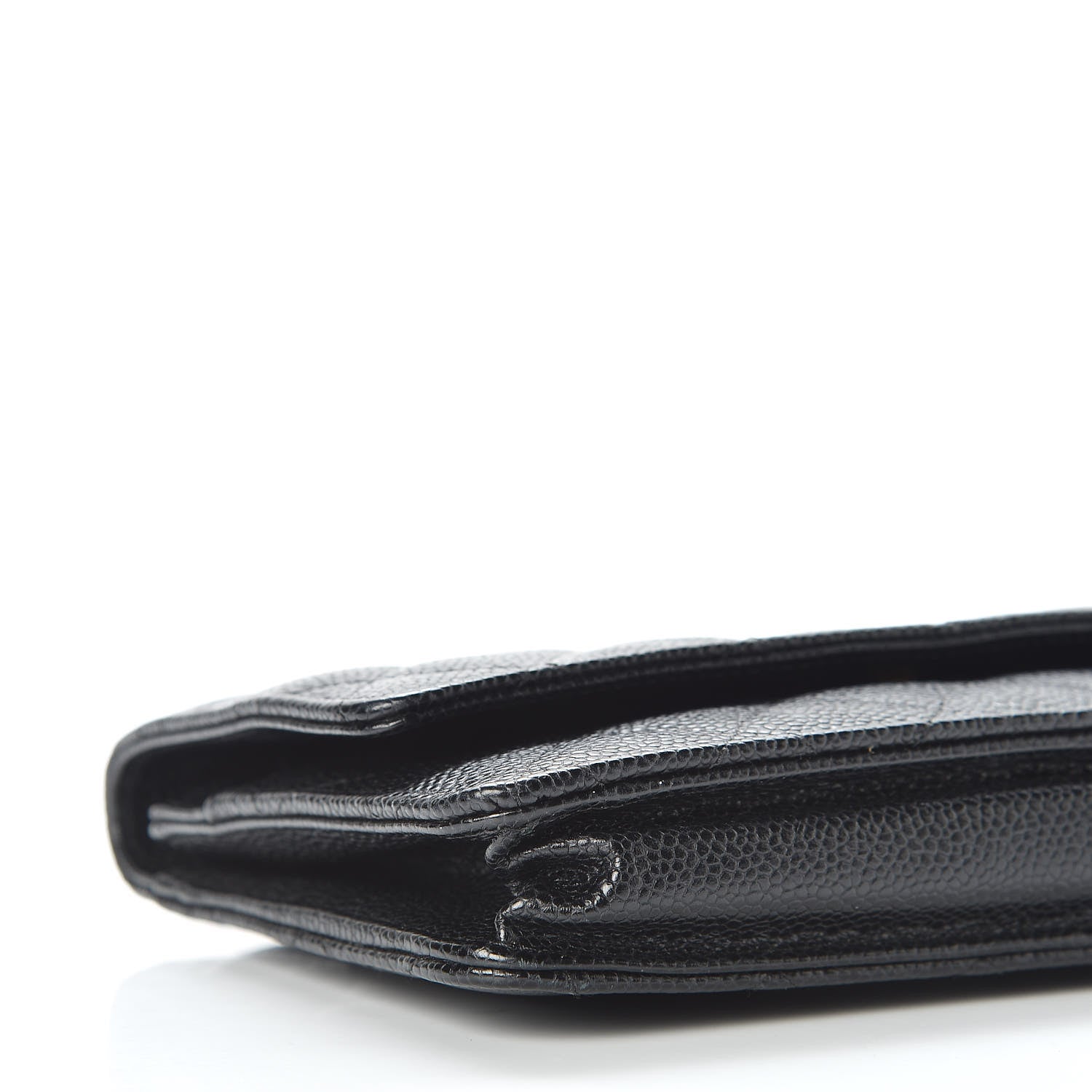 Chanel Caviar Quilted Wallet On Chain WOC Black 6 of 12