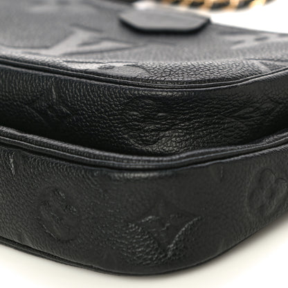 Louis Vuitton Empreinte Monogram Giant Multi Pochette Accessories Black 14 of 16