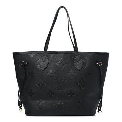 Louis Vuitton Empreinte Monogram Giant Neverfull MM Black 1 of 13
