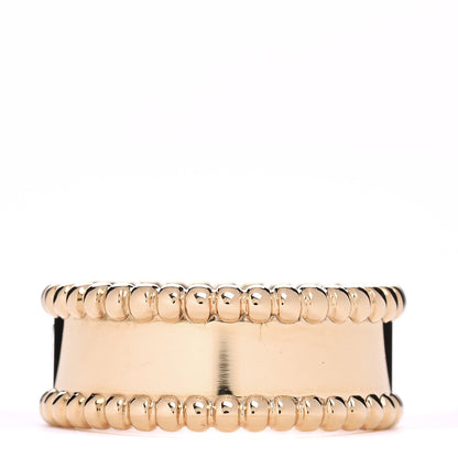 Van Cleef & Arpels 18K Yellow Gold Perlee Signature Ring 51 5.75 4 of 5