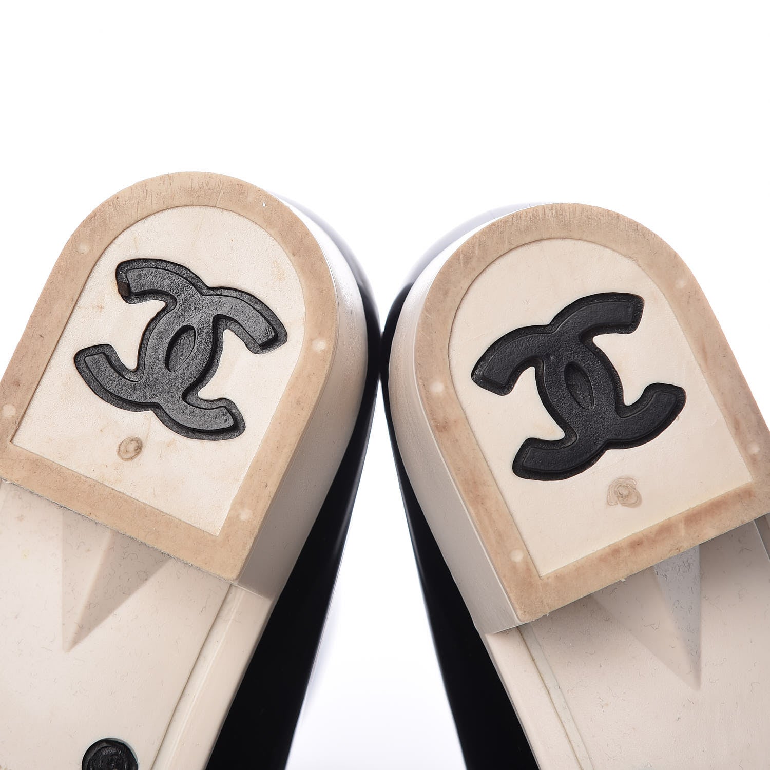 Chanel Rubber Camellia Rain Boots 42 Black 14 of 18