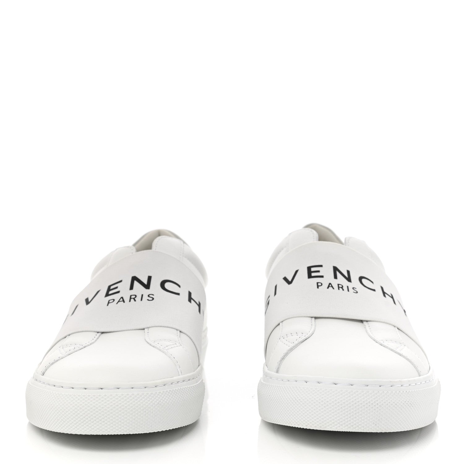 Givenchy Calfskin Band Logo Womens Urban Street Sneakers 37 White 2 of 10