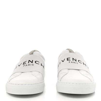 Givenchy Calfskin Band Logo Womens Urban Street Sneakers 37 White 2 of 10