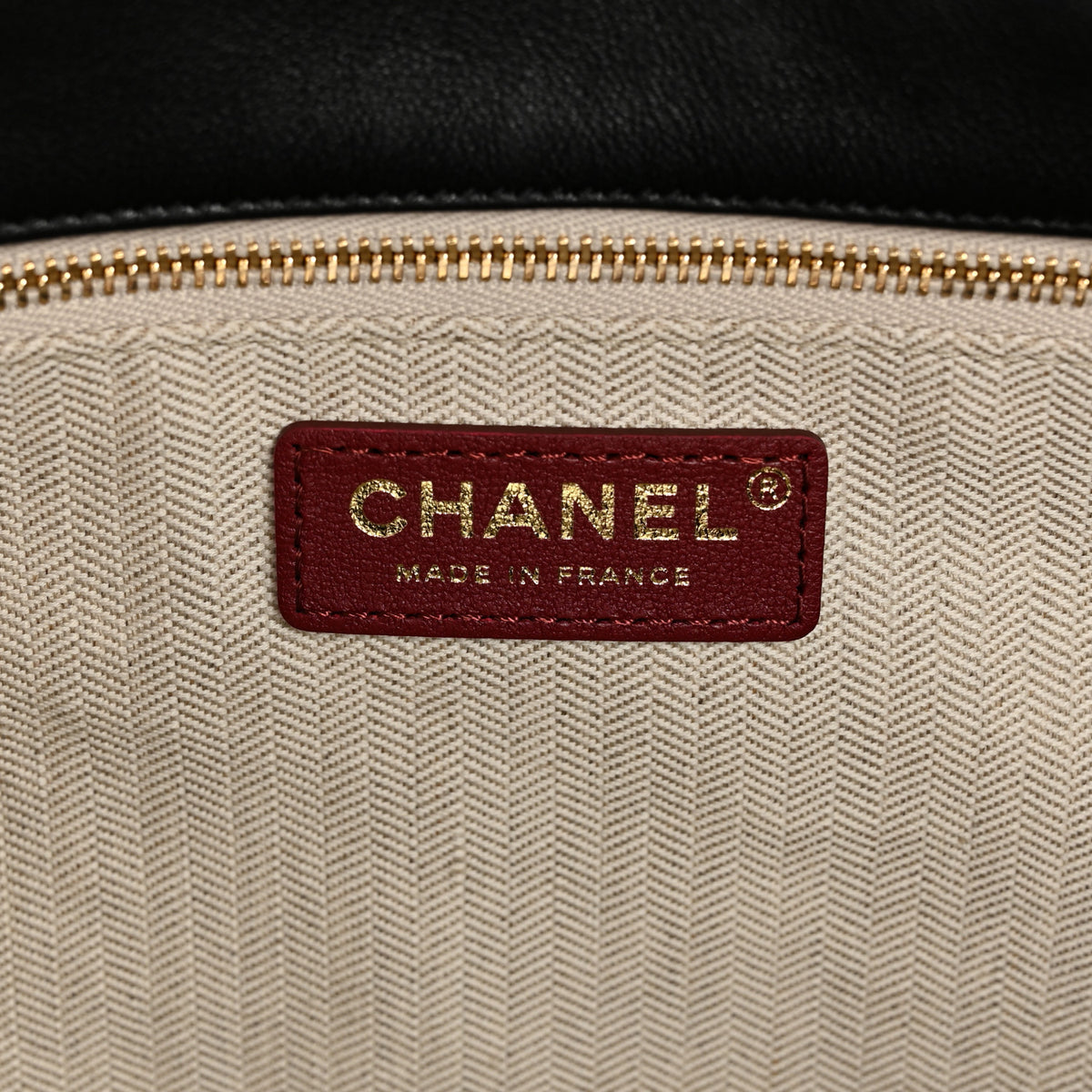 Chanel Lambskin Quilted Neo Cabas Shopping Tote Black 7 of 11