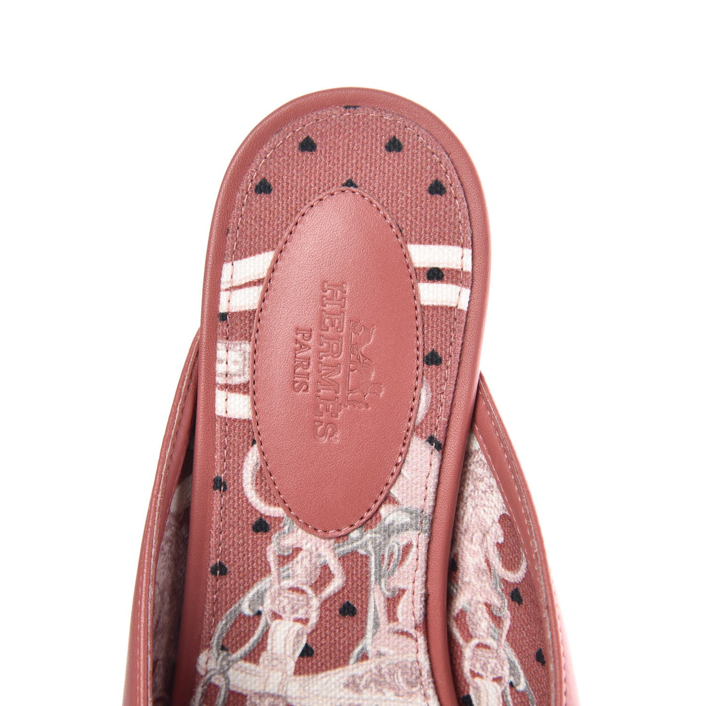 Calfskin Oz Mules 37 Rouge Blush
