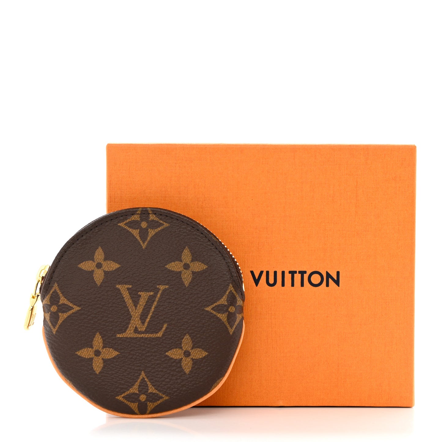 Monogram Round Coin Purse