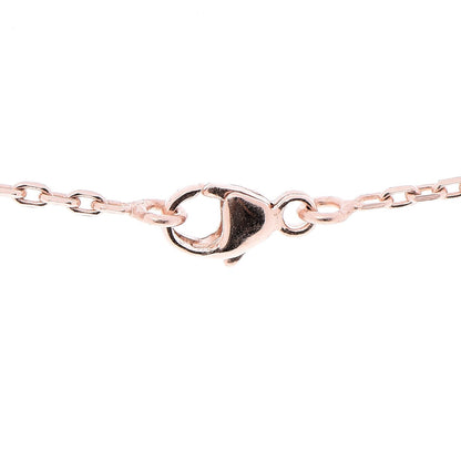 Hermes Lacquered Rose Gold Pop H Pendant Necklace White 5 of 7