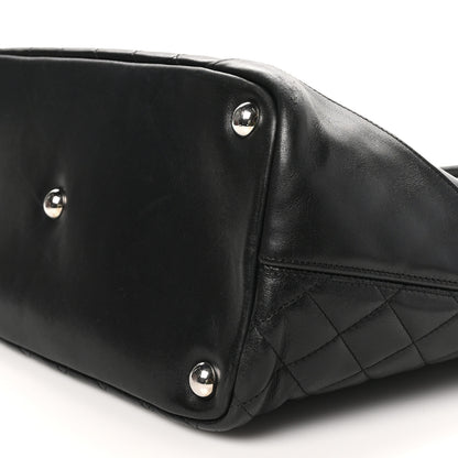 Chanel Calfskin Quilted Large Cambon Tote Black 10 of 11