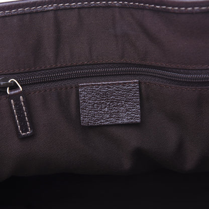 Gucci Monogram Medium Princy Tote Dark Brown 5 of 14