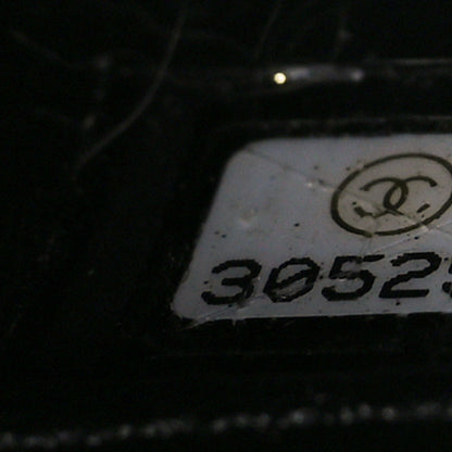 Chanel Lambskin Quilted Small CC Filigree Vanity Case Black 7 of 9