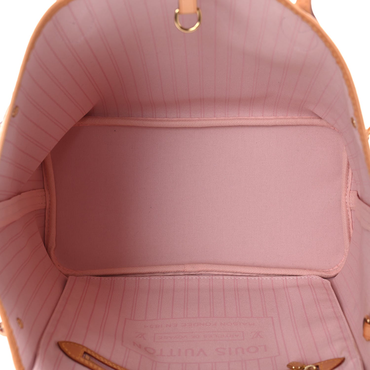 Louis Vuitton Damier Azur Neo Neverfull MM Rose Ballerine 5 of 11