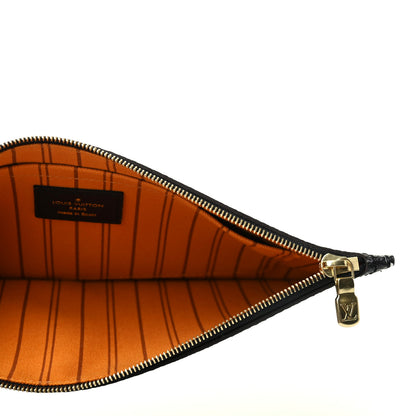 Louis Vuitton Monogram Giant Jungle Neverfull MM GM Pochette Black 5 of 7