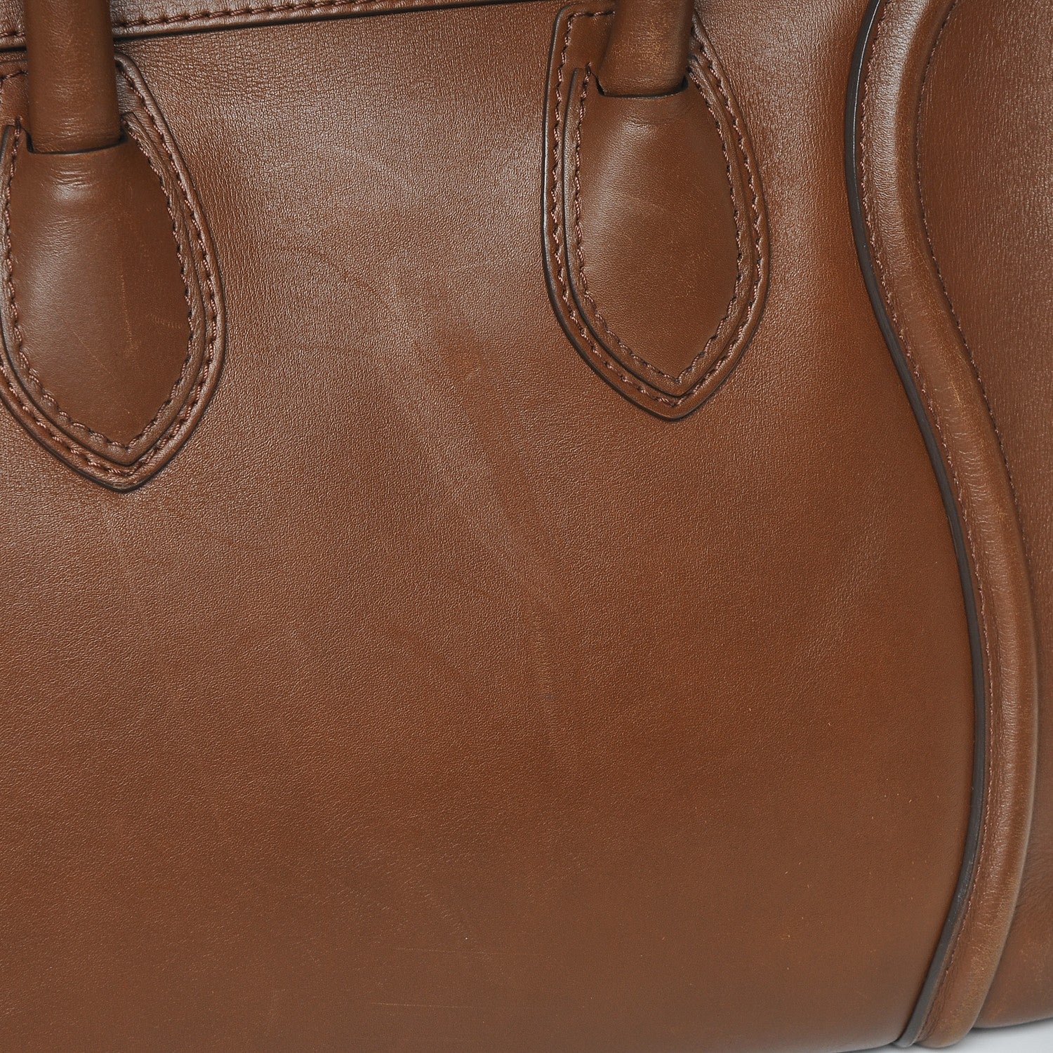 Celine Palmelato Mini Luggage Camel 18 of 23