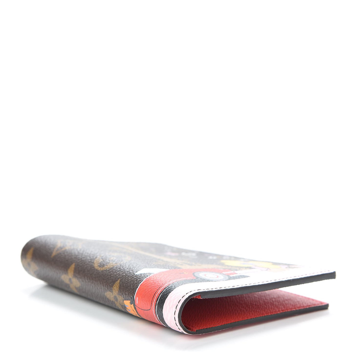 Monogram 2019 Christmas Animation Passport Cover Rouge