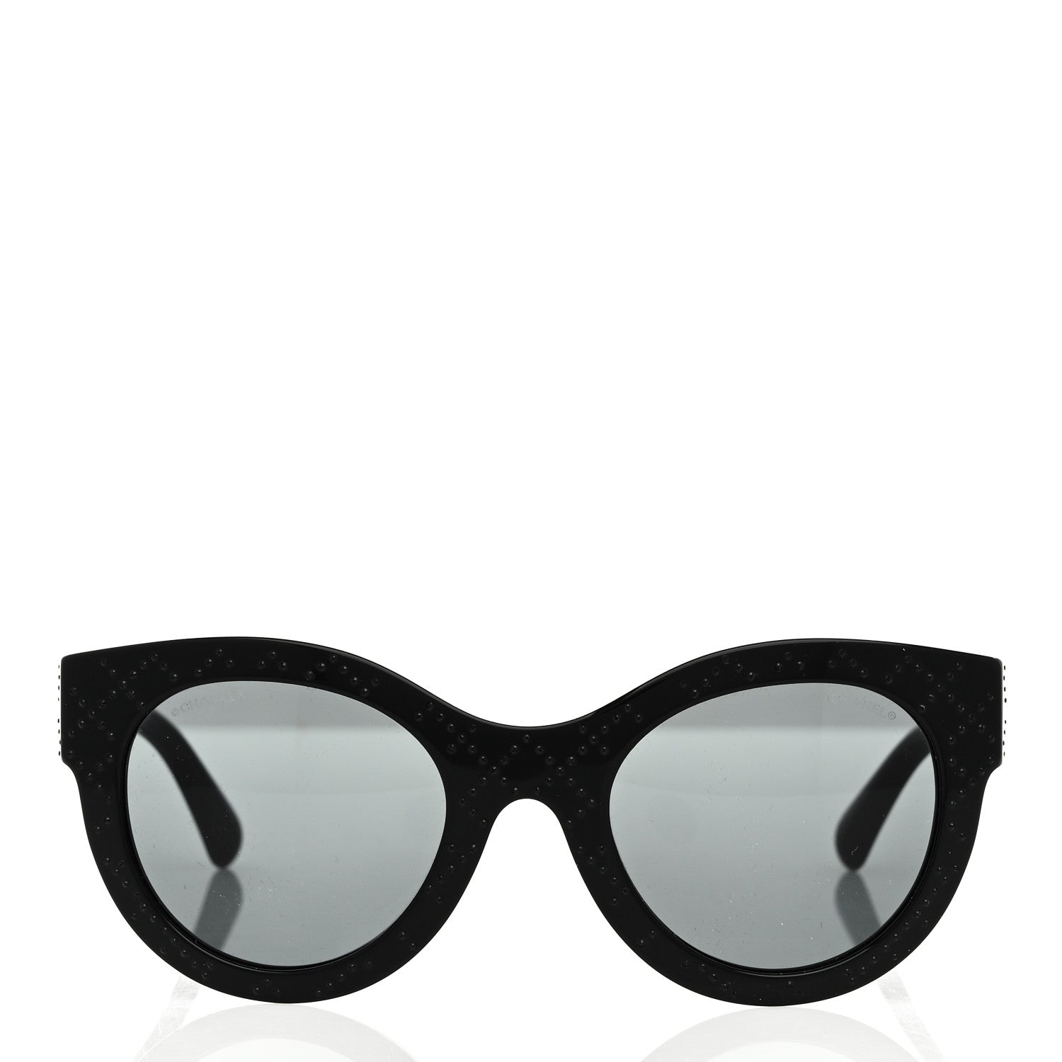 Chanel Crystal CC Sunglasses 5420-B-A Black 2 of 8