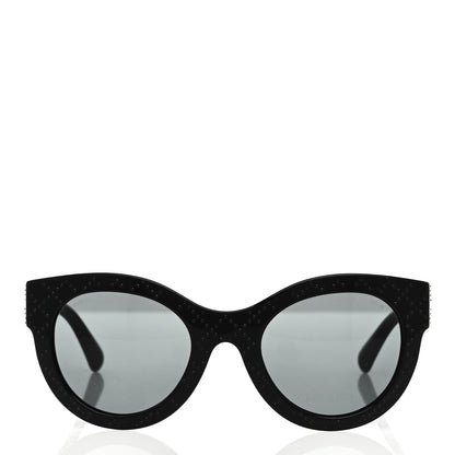 Chanel Crystal CC Sunglasses 5420-B-A Black 2 of 8