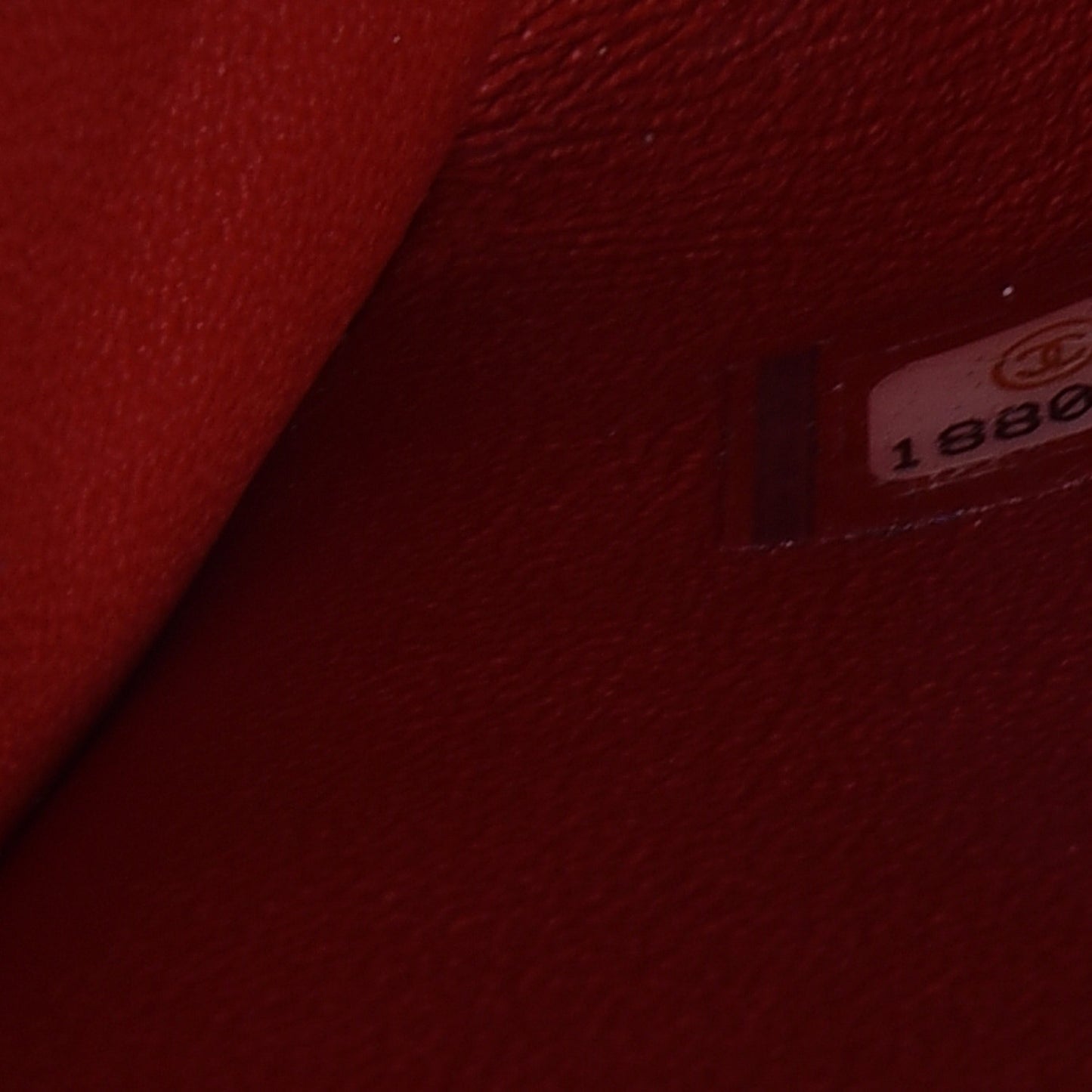 Caviar Quilted Clutch With Chain Flap Red