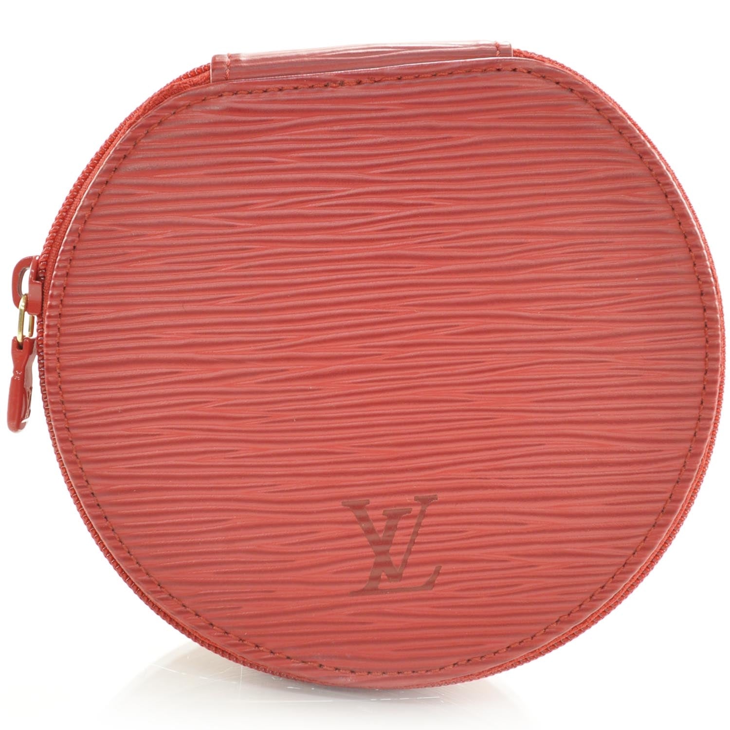 Louis Vuitton Epi Ecrin Bijoux 12cm Jewelry Box Red 1 of 6