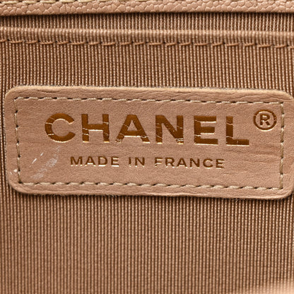 Chanel Caviar Quilted Medium Boy Flap Beige 6 of 13