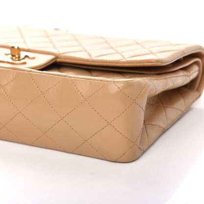 Chanel Lambskin Quilted Medium Double Flap Beige 13 of 13