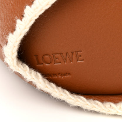 Loewe Calfskin Shearling Mini Bunny Crossbody Bag Caramel 6 of 10