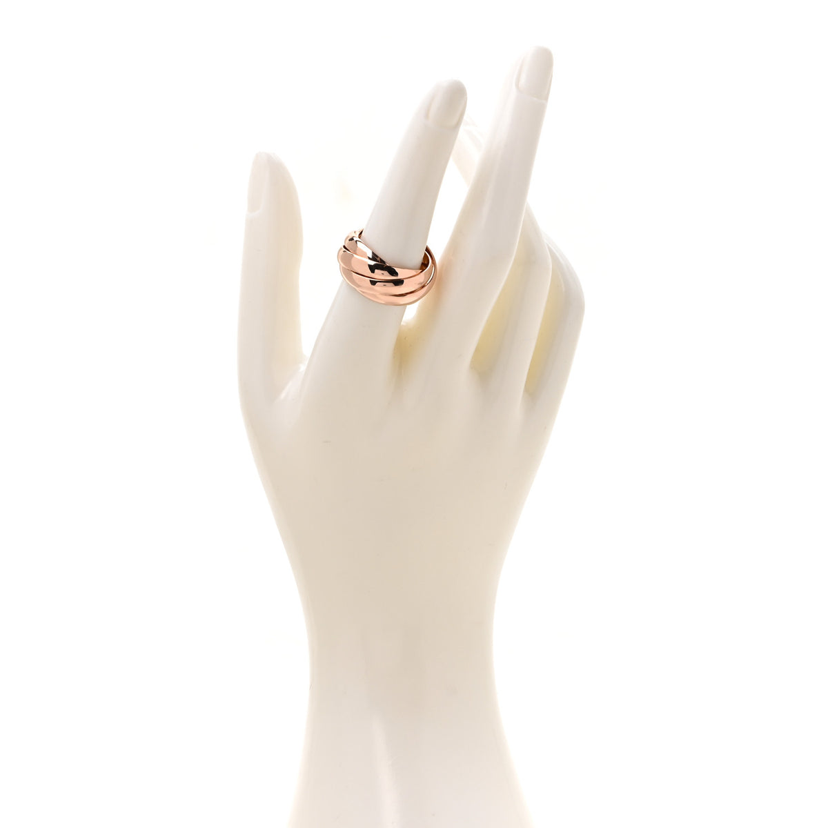 Tiffany 18K Rose Gold Paloma's Melody Five-Band Ring 56 7.5 2 of 4