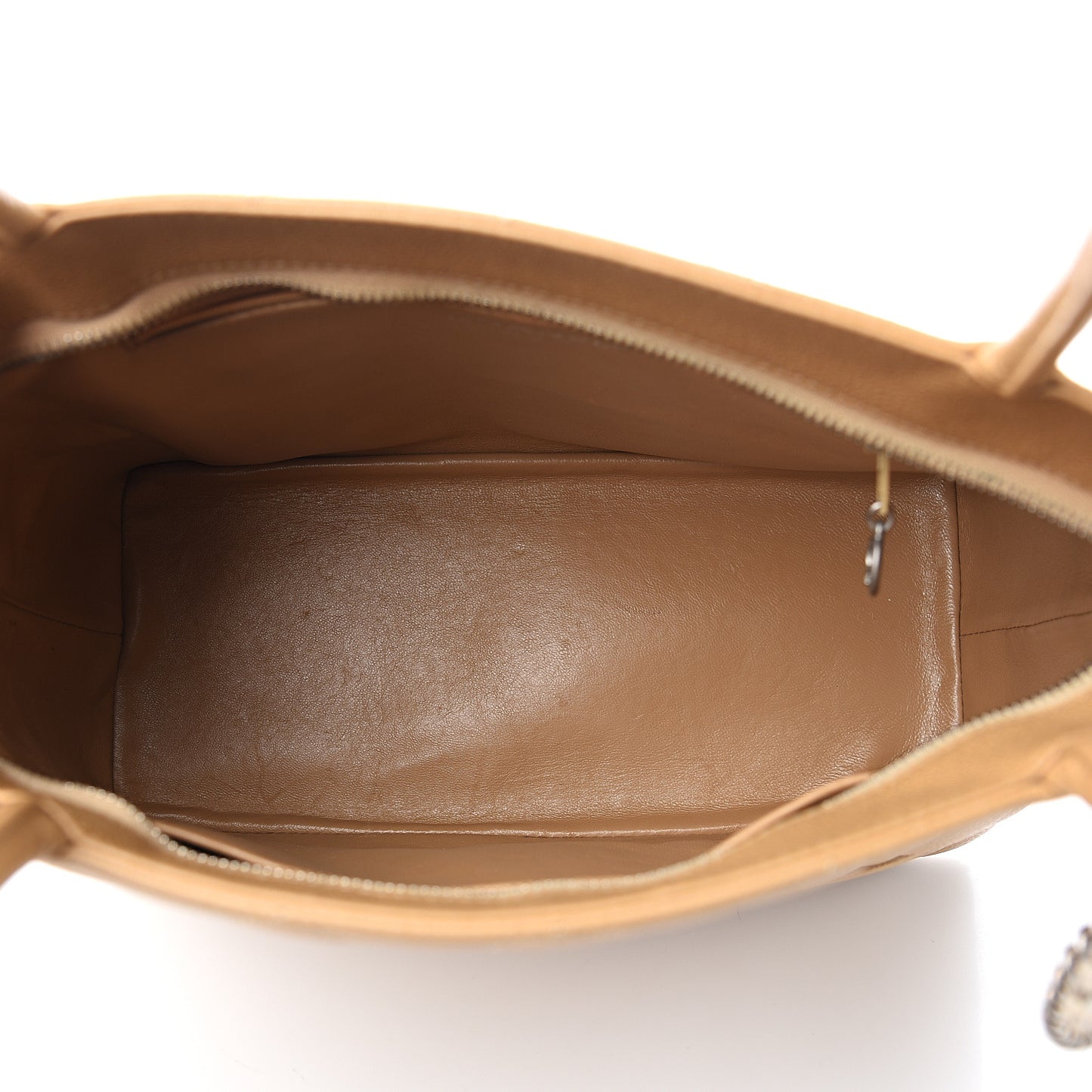 Caviar Quilted Medallion Tote Beige