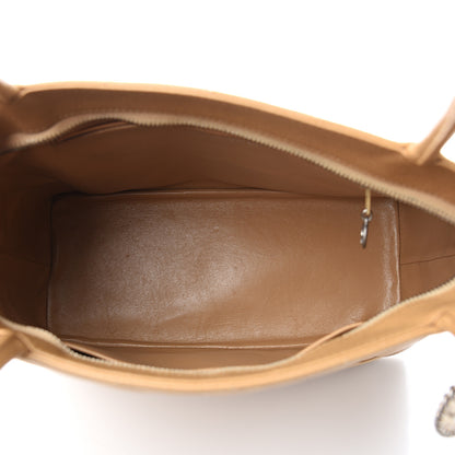 Chanel Caviar Quilted Medallion Tote Beige 4 of 9