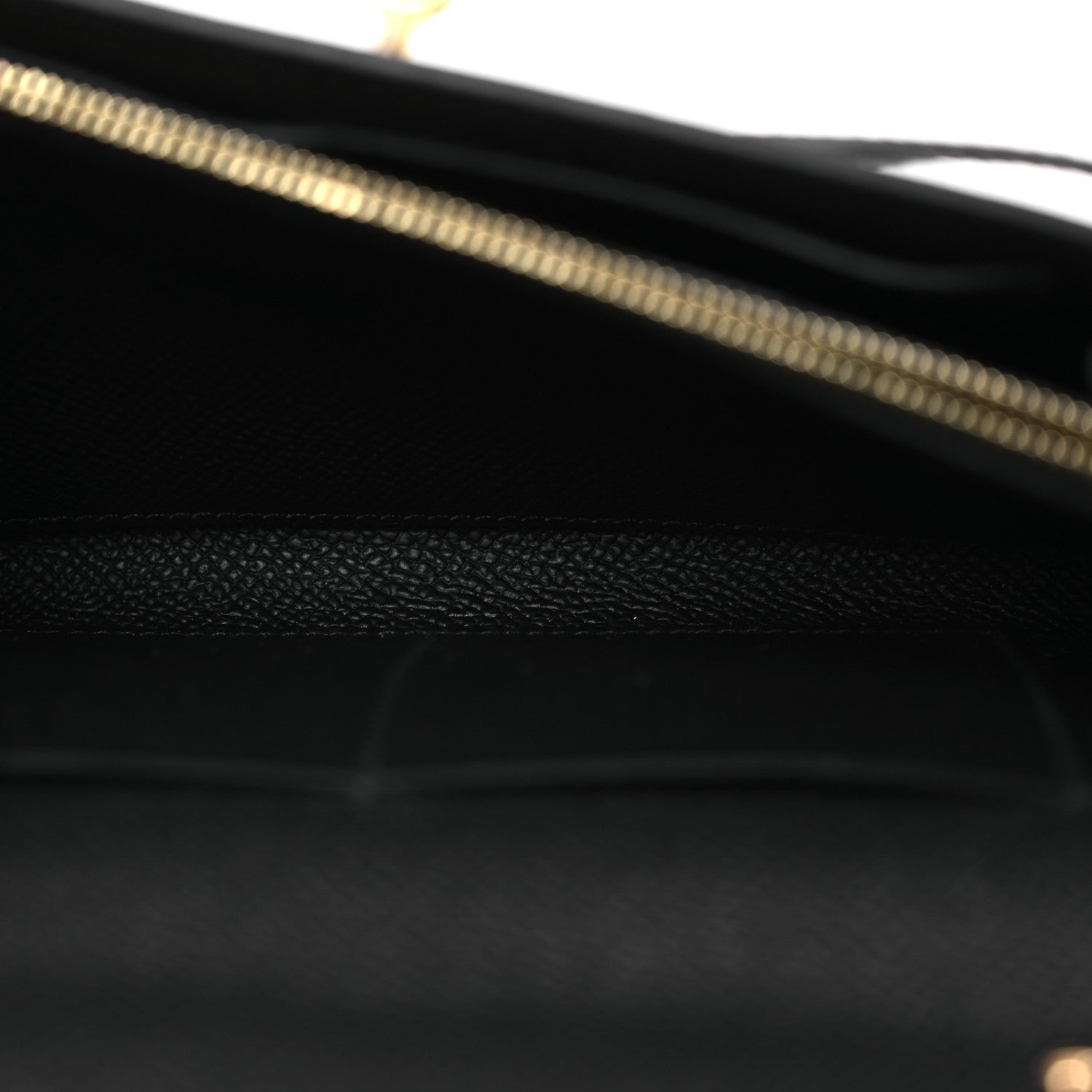 Hermes Epsom Kelly Wallet To Go Black 6 of 13