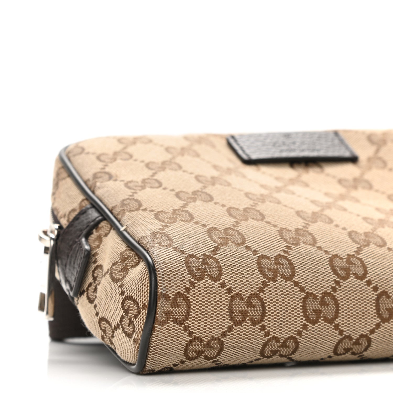 Gucci Monogram Belt Bag Dark Brown 9 of 10