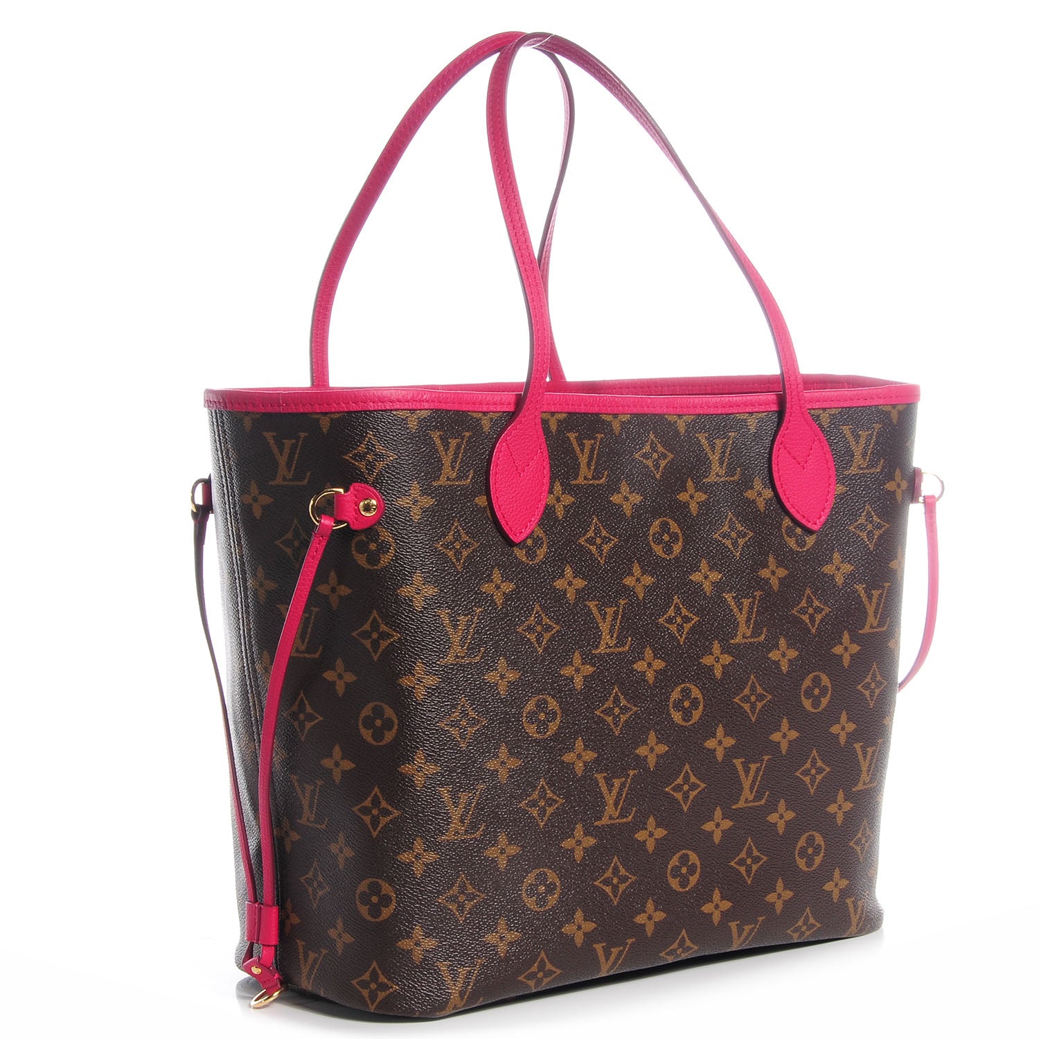 Louis Vuitton Monogram Articles de Voyage Ikat Neverfull MM Rose Indien 3 of 7