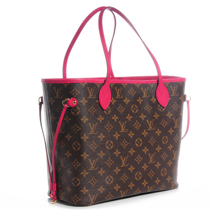 Louis Vuitton Monogram Articles de Voyage Ikat Neverfull MM Rose Indien 3 of 7