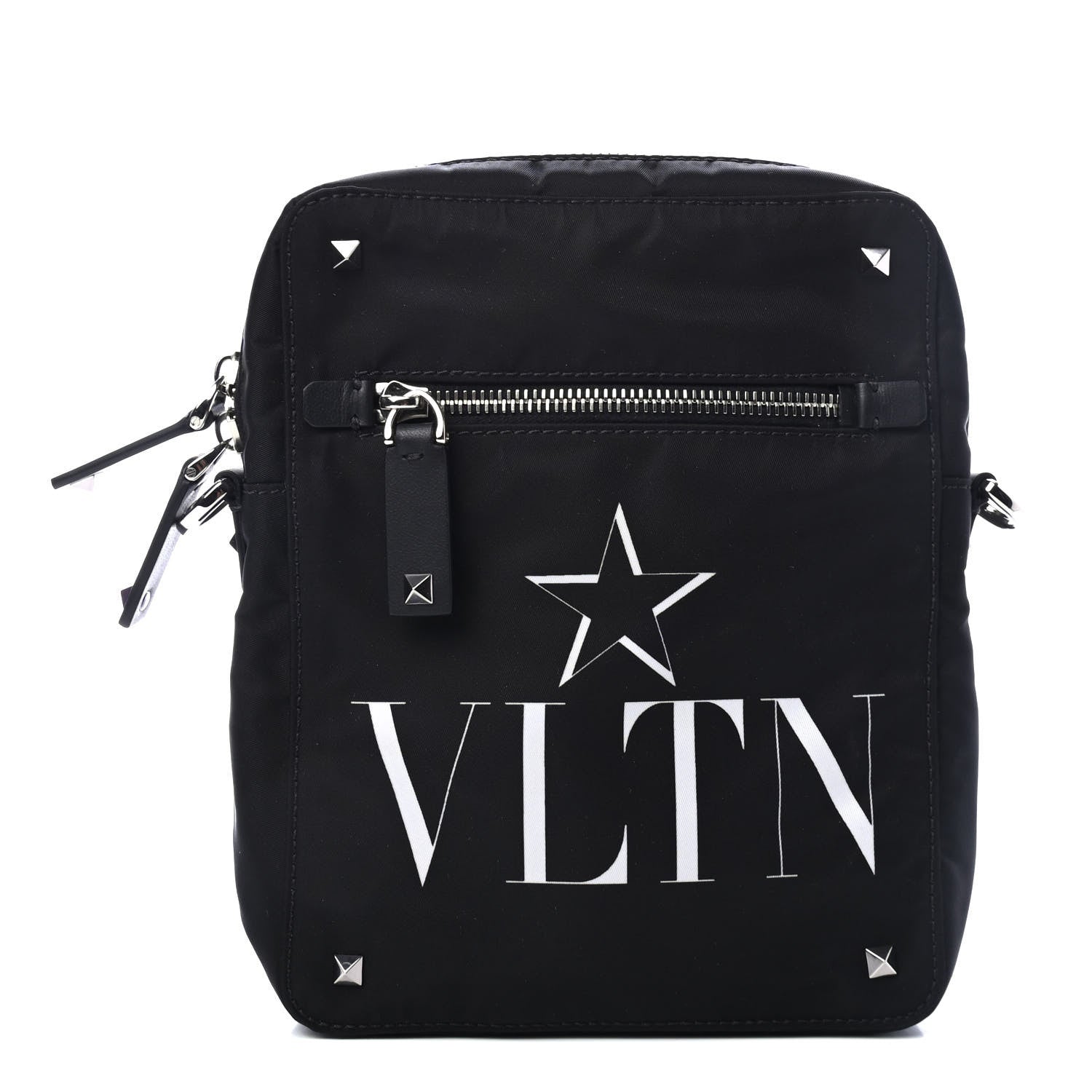 Valentino Garavani Nylon VLTN Crossbody Bag Black 1 of 4