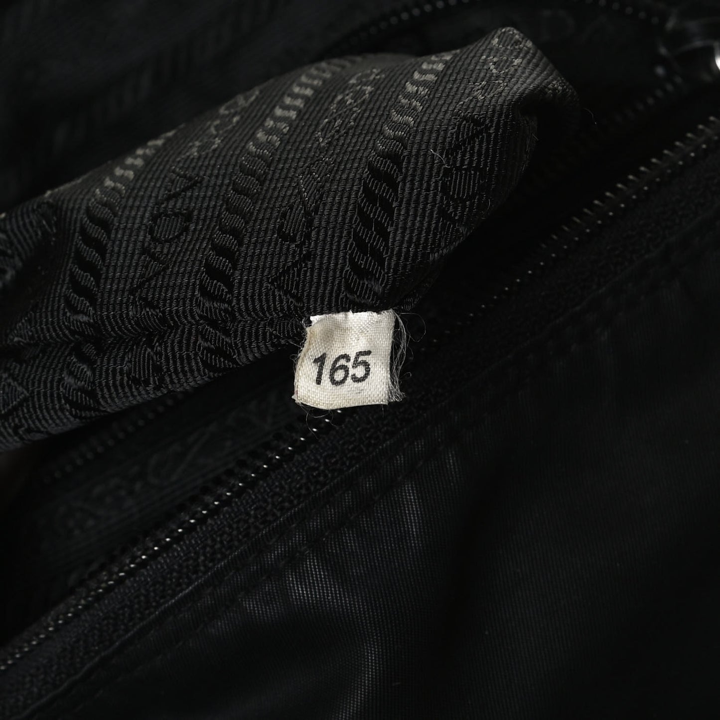 Nylon Vela Messenger Bag Black
