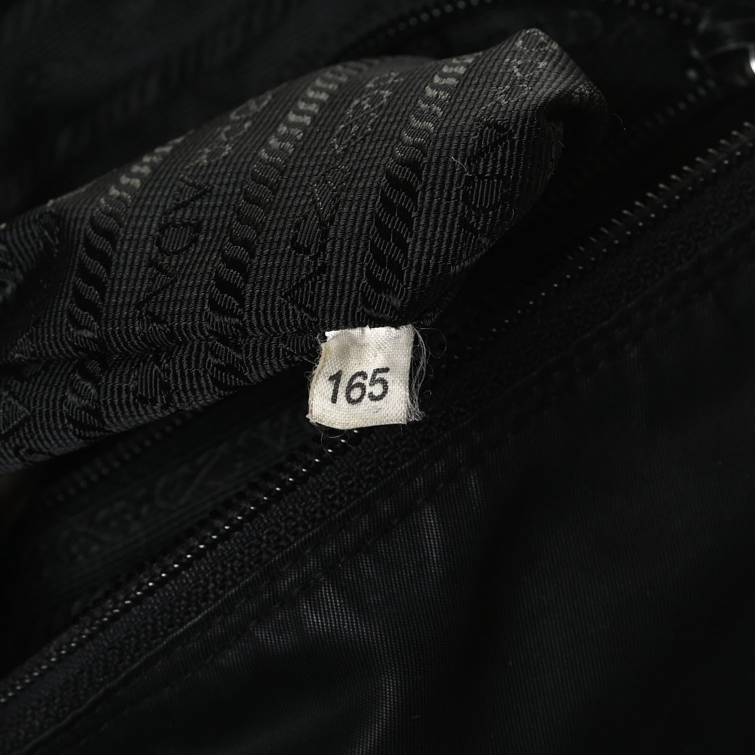 Prada Nylon Vela Messenger Bag Black 6 of 14