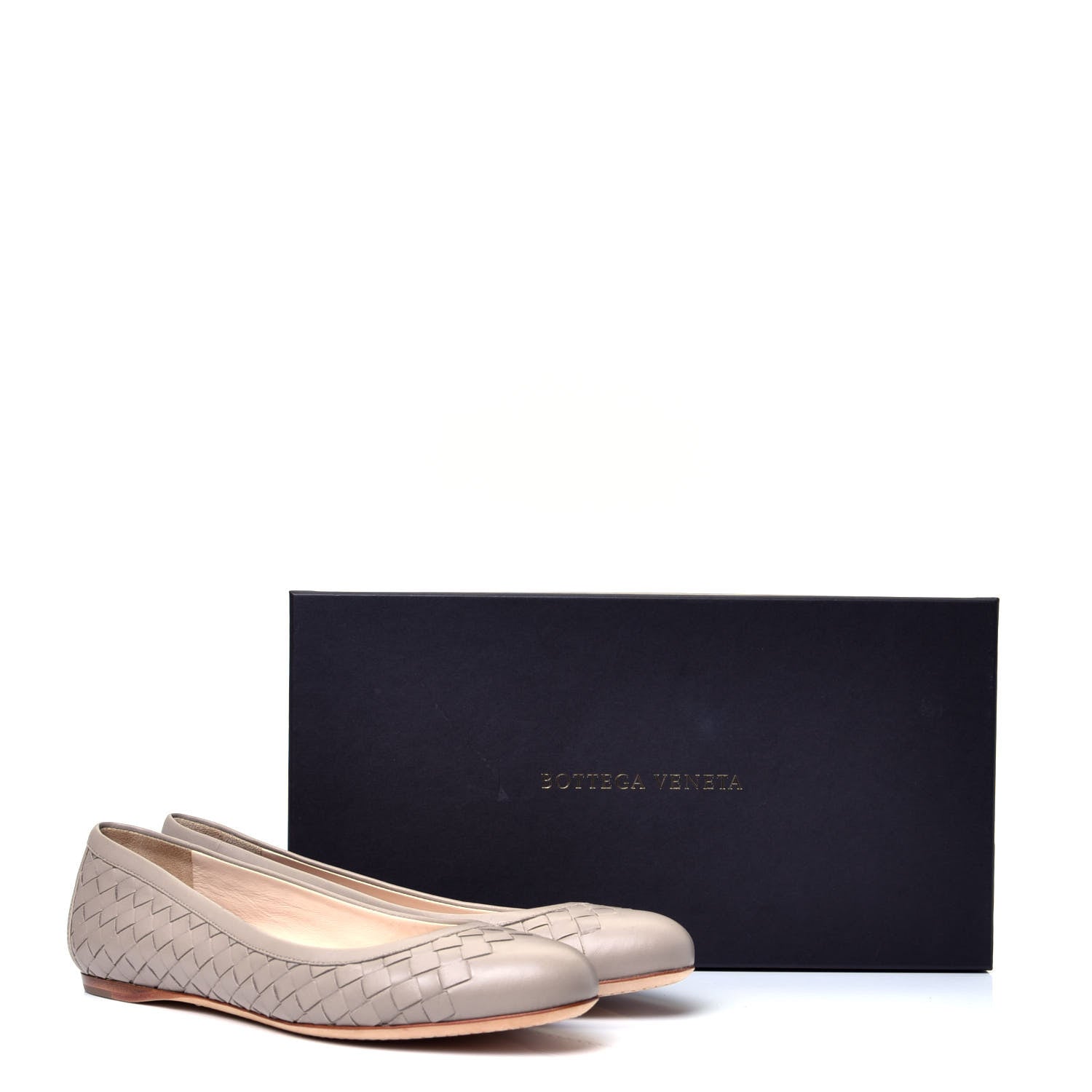 Bottega Veneta Nappa Intrecciato Flats 36 Sand 10 of 10