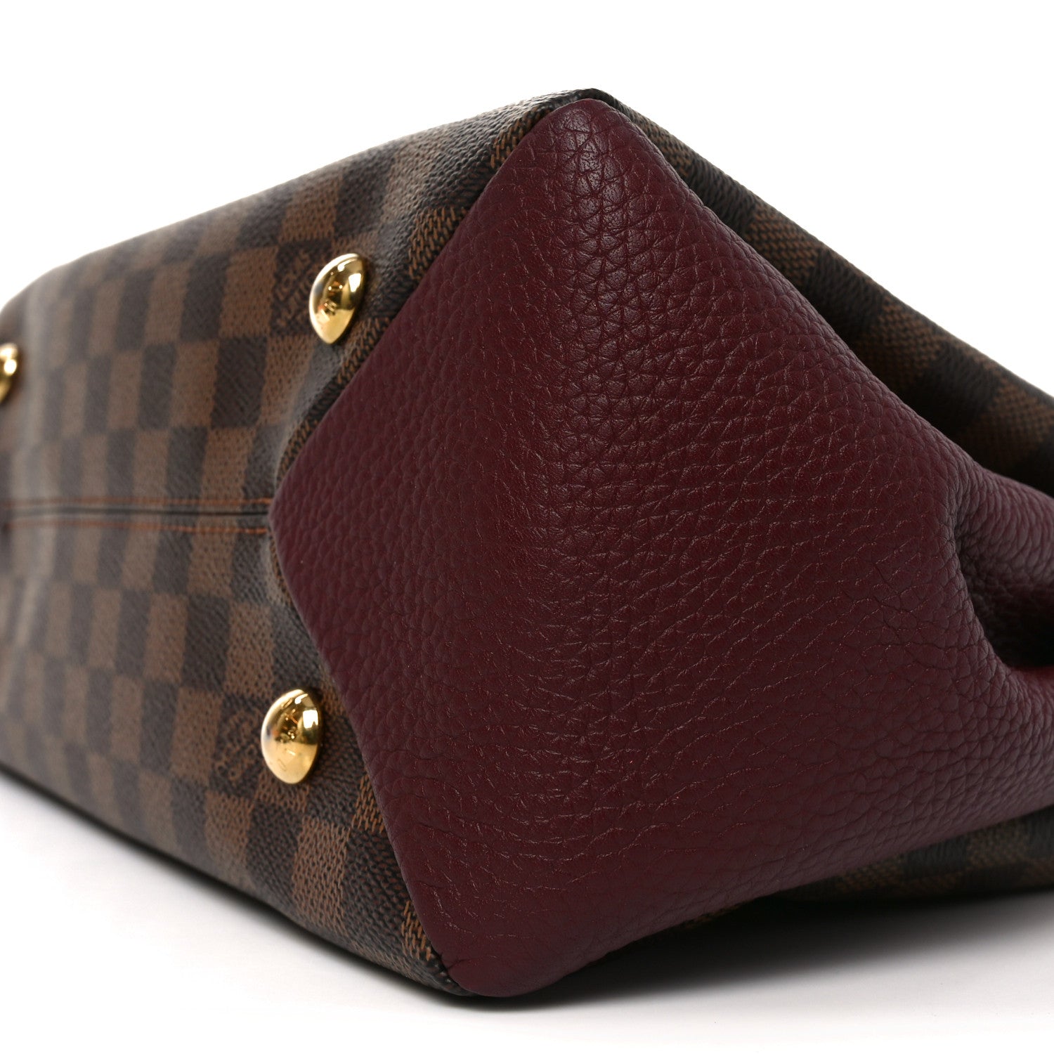 Louis Vuitton Damier Ebene Cuir Taurillon Brittany Bordeaux 9 of 9