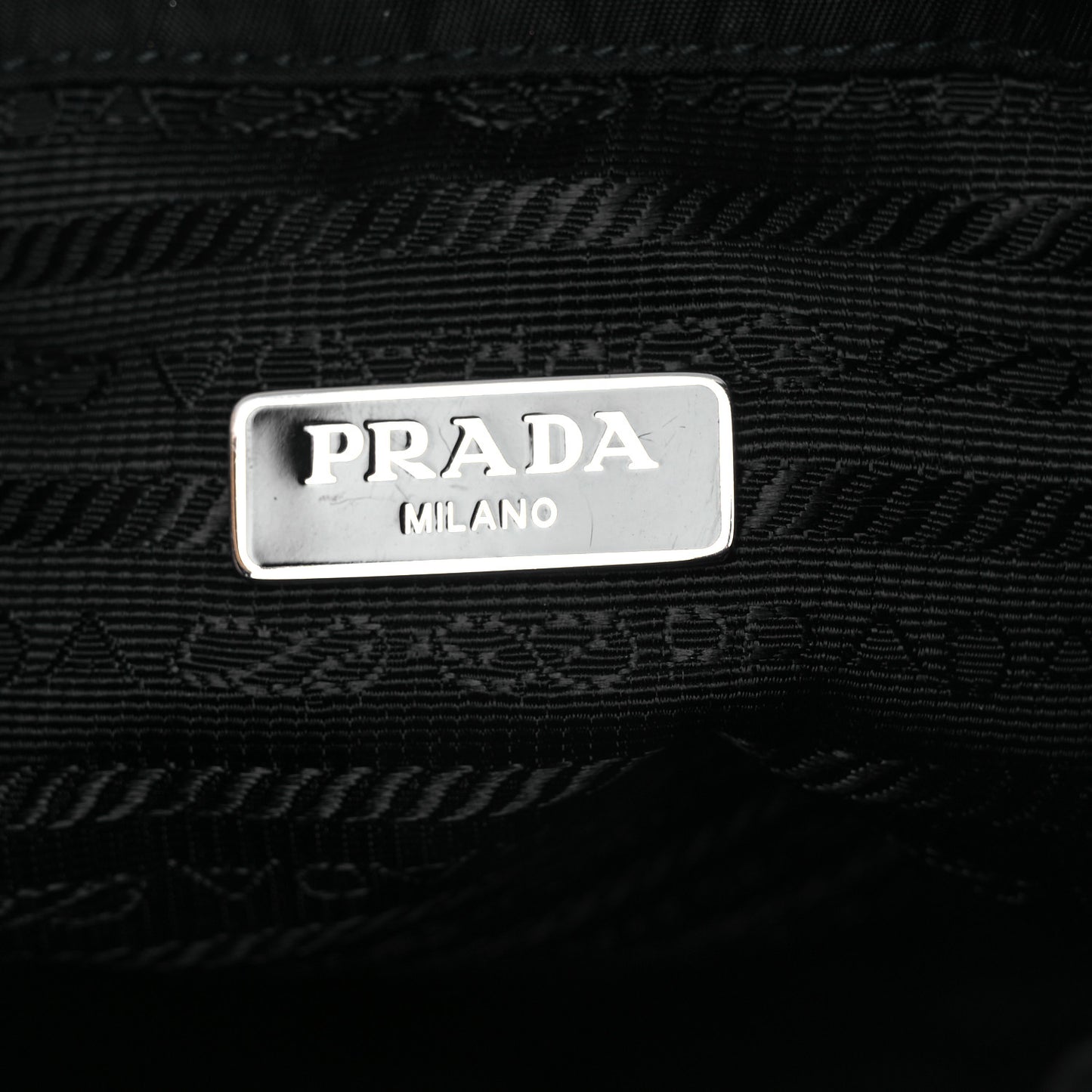 Re-Nylon Vela Drawstring Wristlet Pouch Black