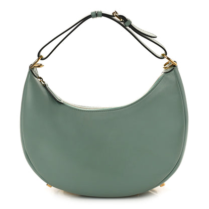 Fendi Vitello Grace Matte Small Fendigraphy Hobo Bag Menta 1 of 10