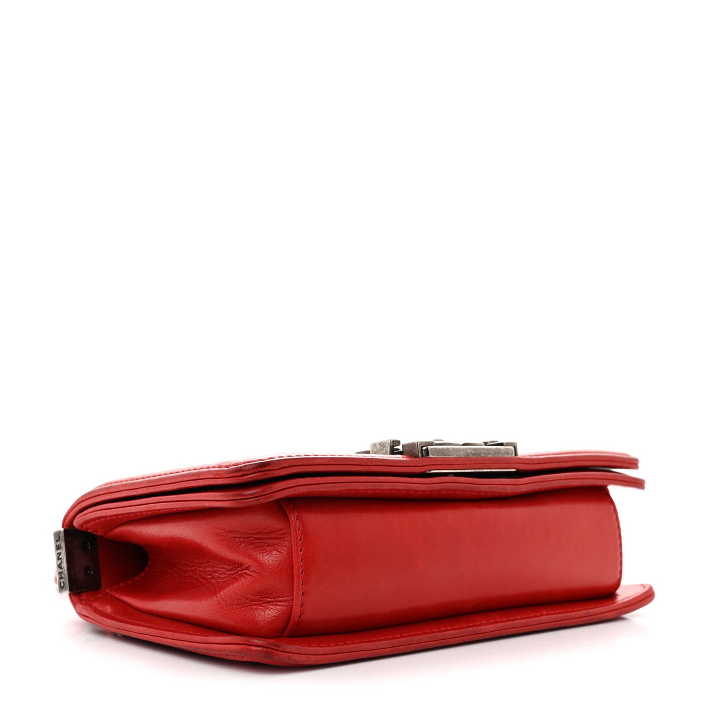 Galuchat Stingray Small Boy Flap Red