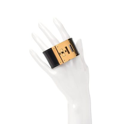 Hermes Chamonix Kelly Dog Bracelet T1 Black 2 of 6