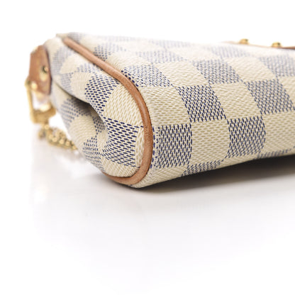 Louis Vuitton Damier Azur Eva Clutch 9 of 13