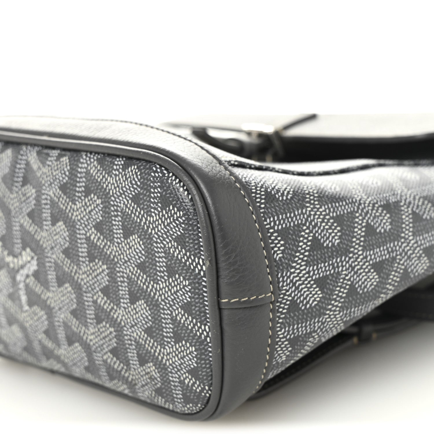 Goyard Goyardine Calfskin Mini Alpin Backpack Grey 10 of 14