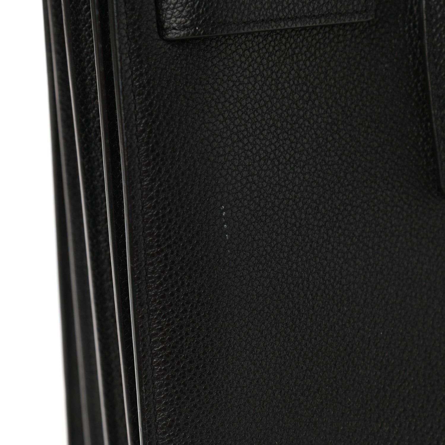 Saint Laurent Grained Calfskin Small Sac De Jour Black 11 of 11