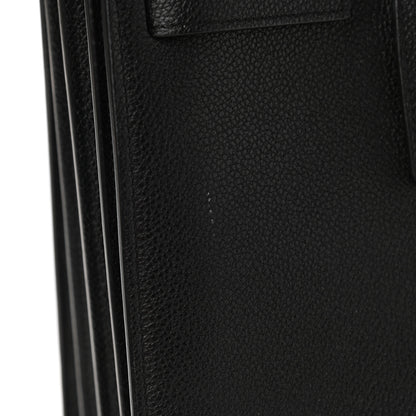 Saint Laurent Grained Calfskin Small Sac De Jour Black 11 of 11