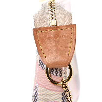 Louis Vuitton Damier Azur Tahitienne Mini Pochette Accessories 9 of 11