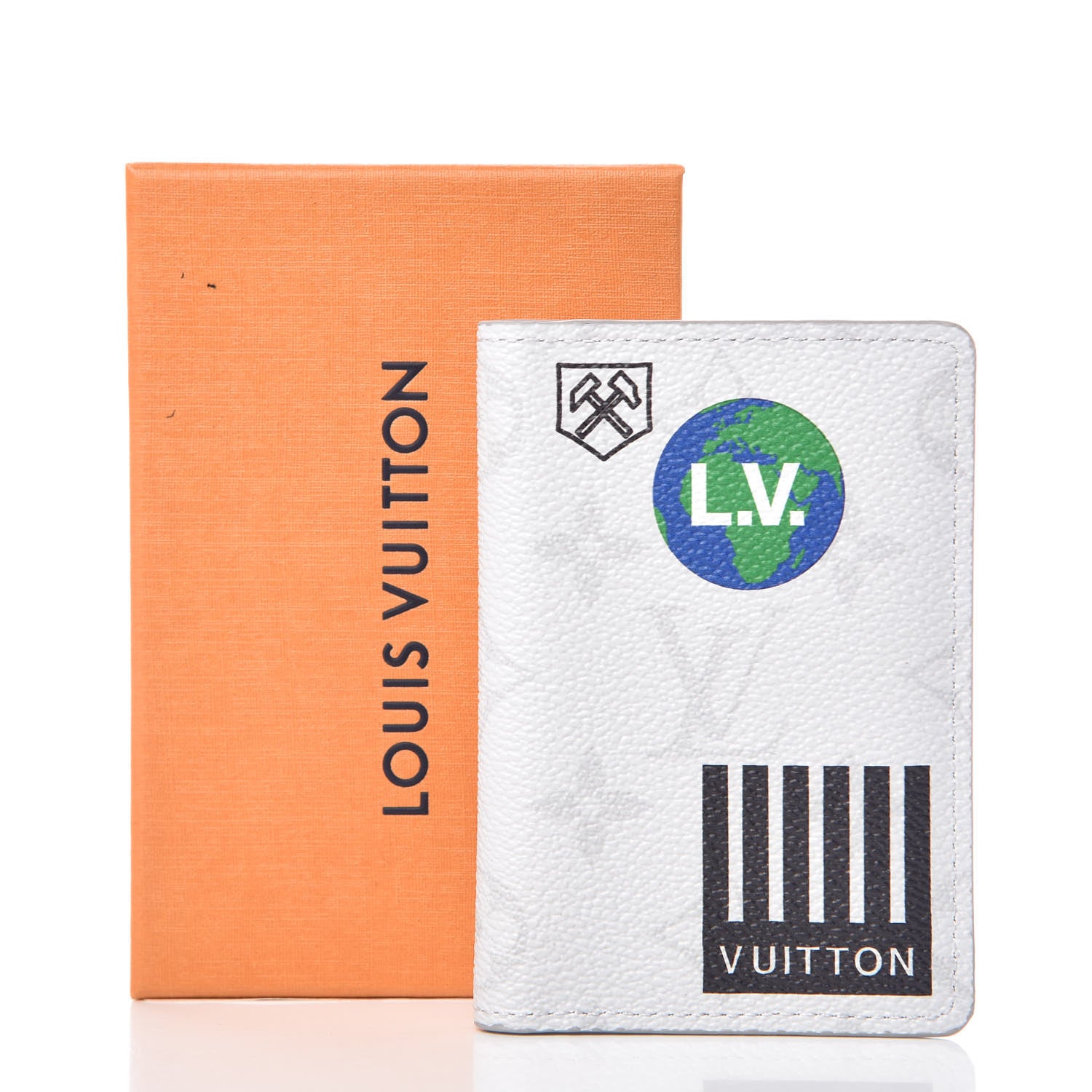 Louis Vuitton Monogram Stickers Pocket Organizer White 7 of 7