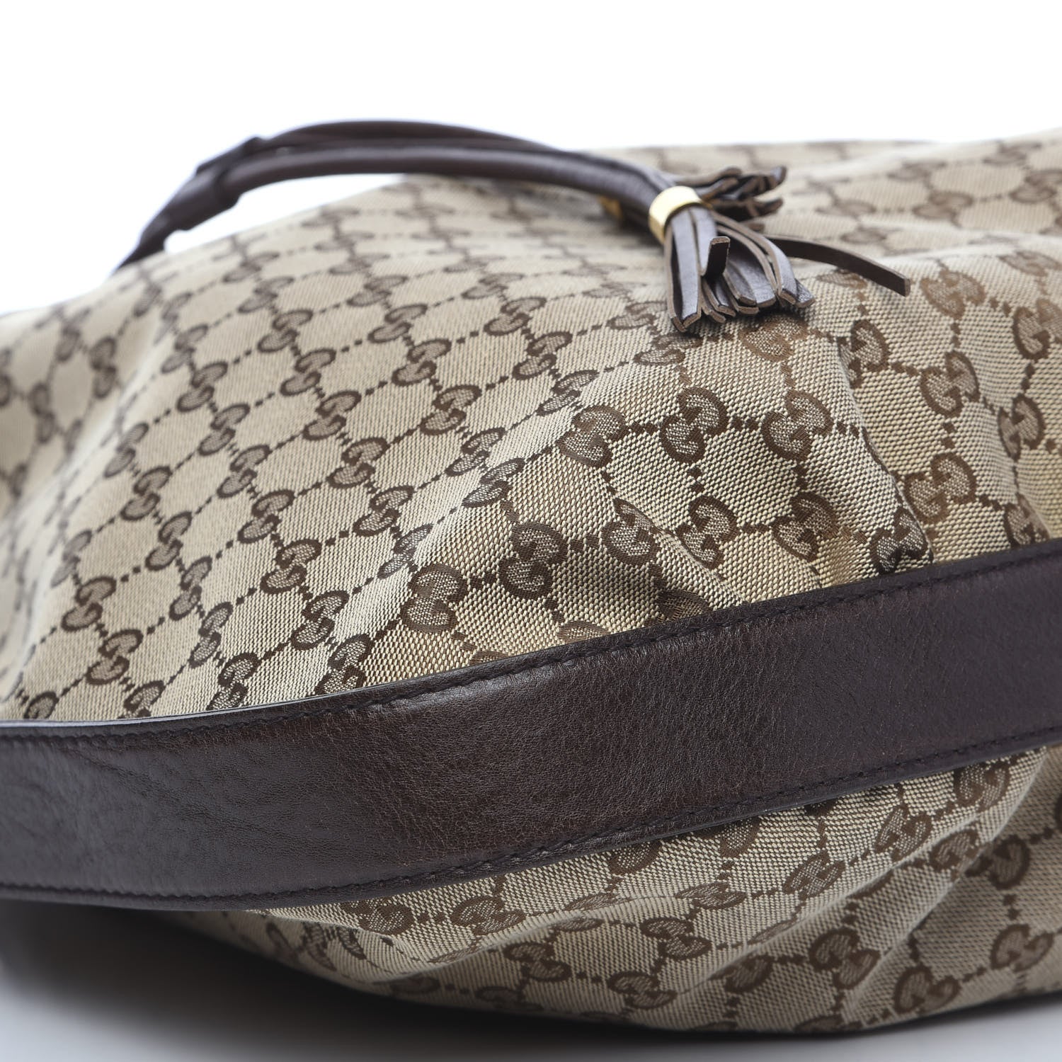 Gucci Monogram Medium Interlocking Icon Shoulder Bag Dark Brown 6 of 9