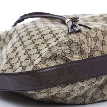 Gucci Monogram Medium Interlocking Icon Shoulder Bag Dark Brown 6 of 9