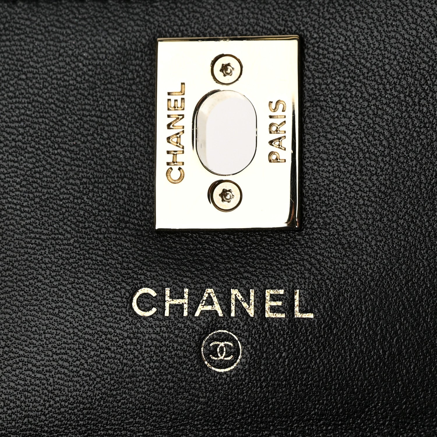 Chanel Lambskin Quilted Trendy CC Card Holder On Chain Black 6 of 12